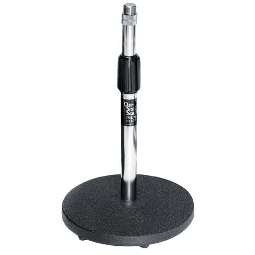 OnStage DS7200B Adjustable Desktop Microphone Stand, Black