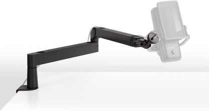 Elgato Wave Mic Arm LP - Premium Low Profile Microphone with Cable Management Channels, Desk Clamp, Versatile Mounting and Fully Adjustable, perfect for Podcast, Streaming, Gaming, Home Office