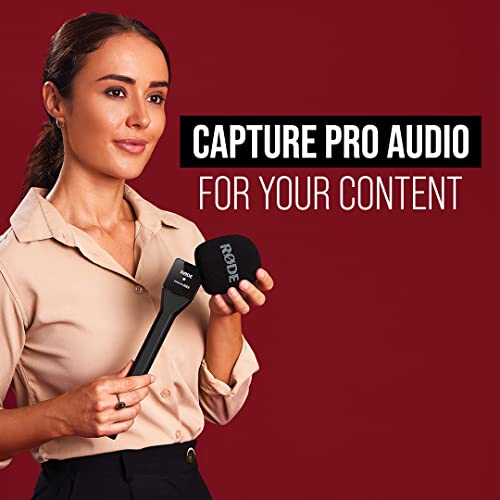 RODE Wireless PRO Compact Wireless Microphone System with Timecode, 32-bit Float On-board Recording, 2 Lavalier Microphones and Smart Charge Case for Filmmaking and Content Creation